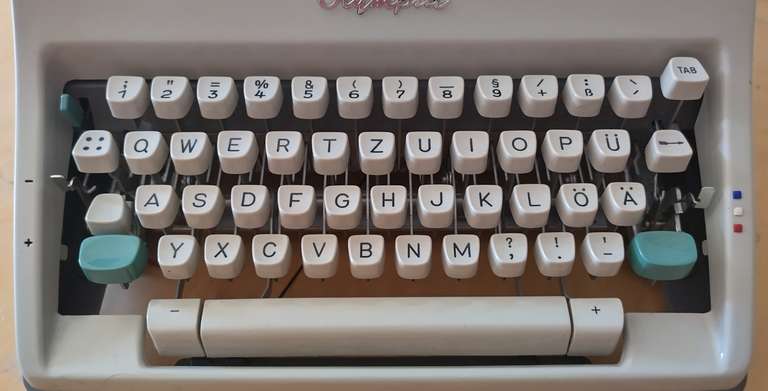 Olympia SM7 Tastatur